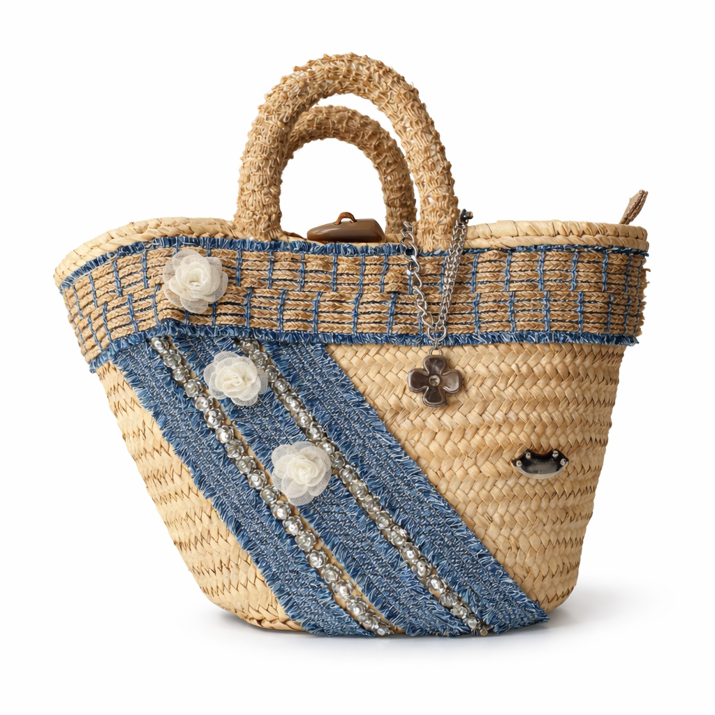 Capri · Capazo de Mano | Marea Azul
