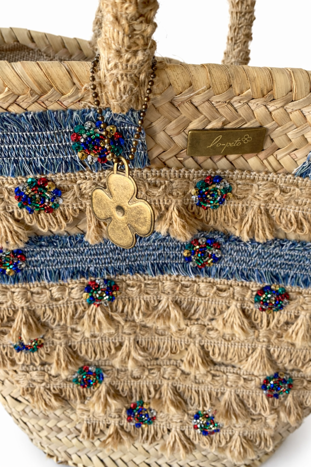Riviera · Capazo de Mano | Marea Azul