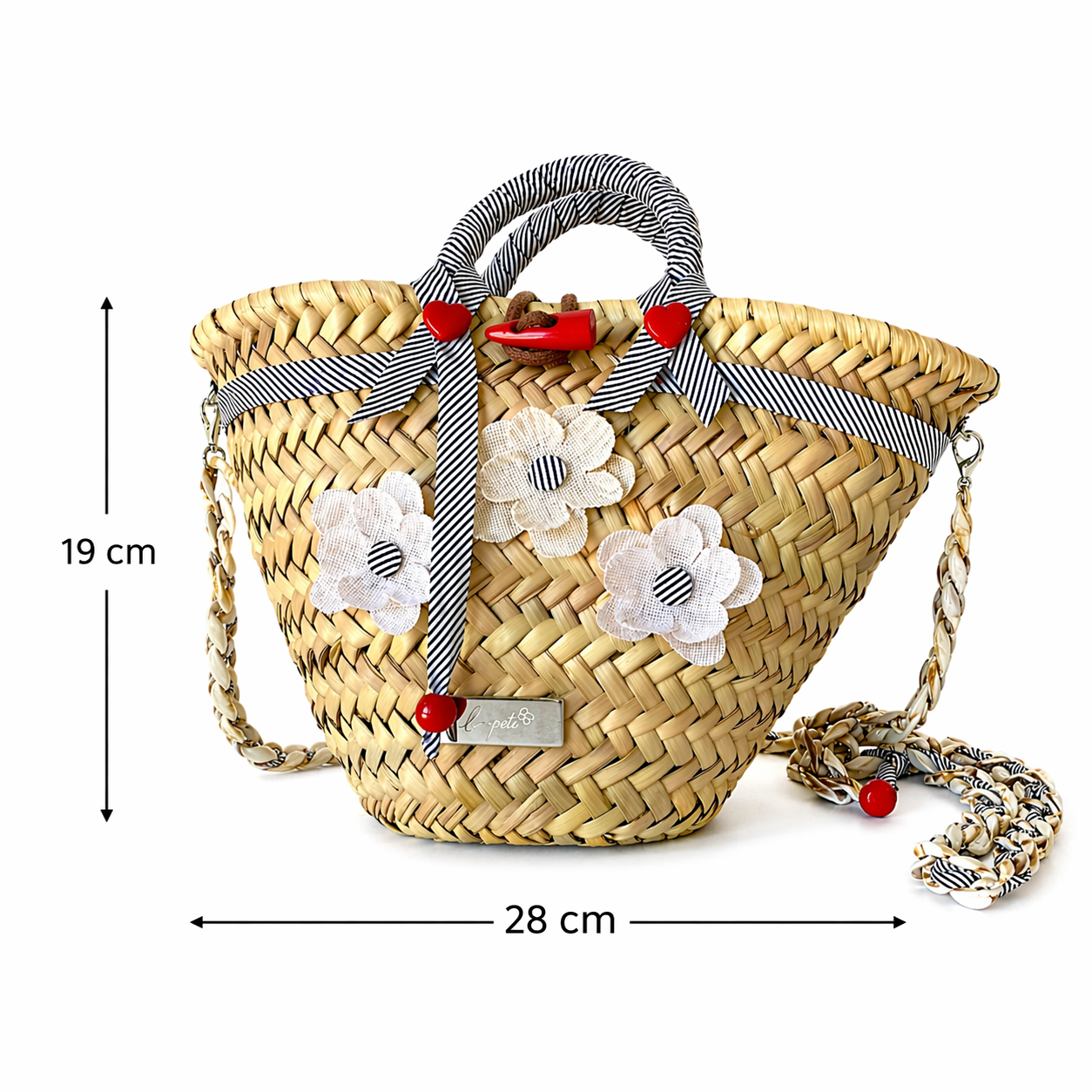 Colette medidas — bolso palma artesanal España — lo-peto